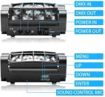 Advanced DMX512 Controlled RGBW Color Flow Pro Light Bar for Night Club Stage