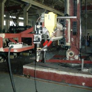 Custom Column Boom Welding Machine With Ladder Marine Building