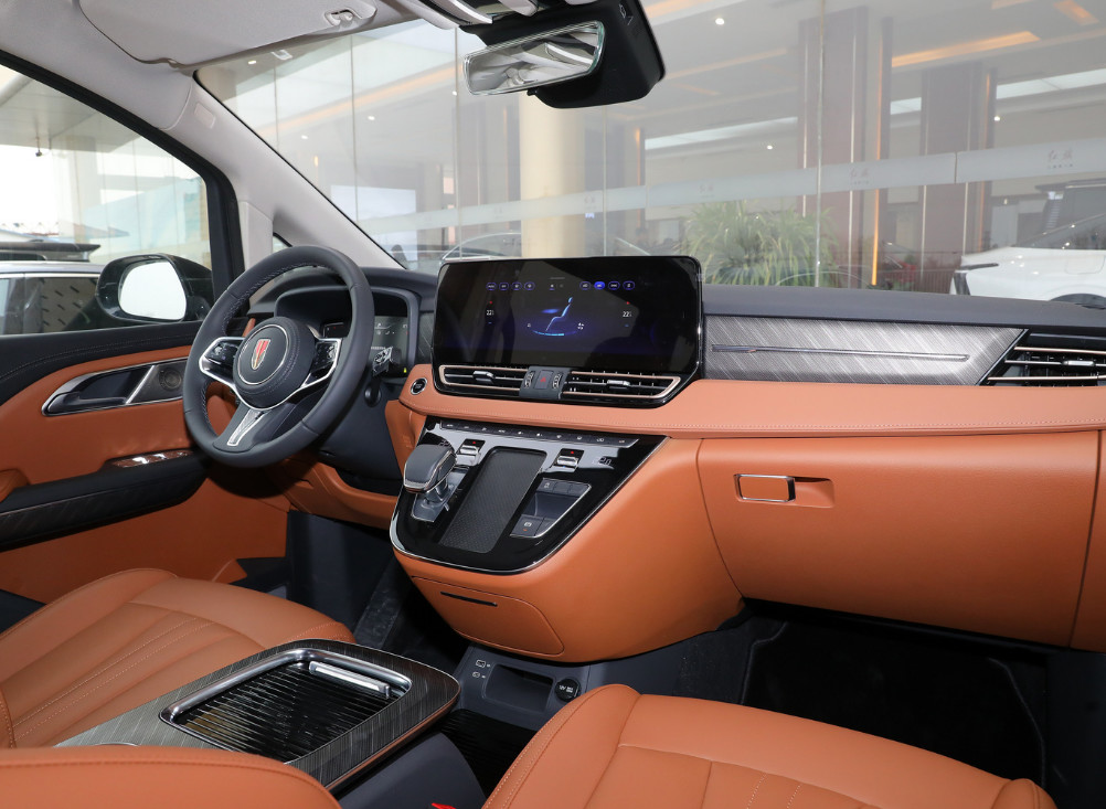 7 Seater Hongqi HQ9 Vehicle Automobile Business Reception 8 Speed