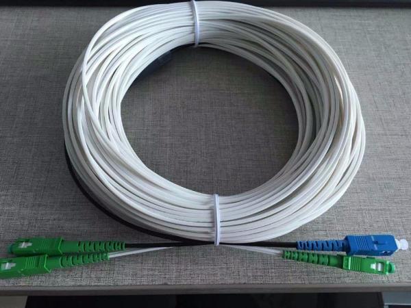 Quality SC / APC - SC / UPC Fiber Optic Patch Cord 1-4 Cores FTTH Optical Fiber Jumper for sale