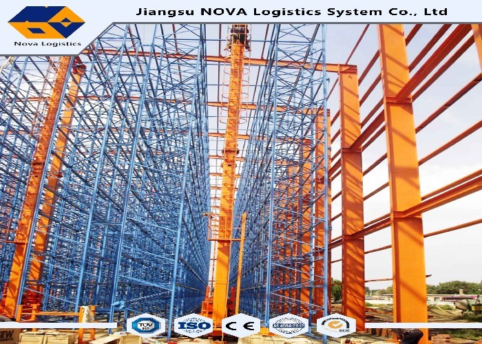 Corrosion Protection Automatic Storage And Retrieval System With Pallet Racking