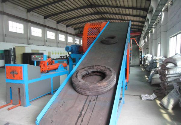 Quality 60Kw Rubber Tire Shredder LP1200 Waste Tyre Recycling Machine for sale