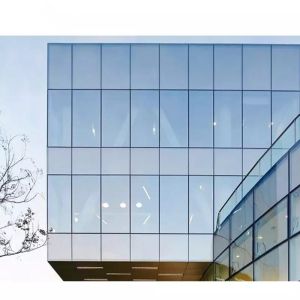China Aluminum Frame Double Glass Curtain Wall Building Facade Panels on sale