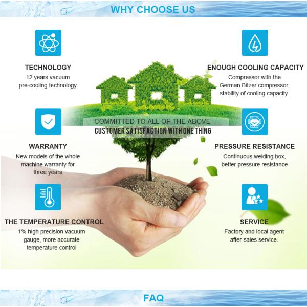 One Pallet Vacuum Cooling Machine , Vegetable / Flower Cooling Chamber