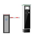 Self-Service Parking Ticket Kiosk with QR Code and LCD for Parking Management