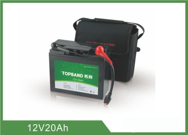 Quality Topband 12V 20Ah LiFePO4 Lithium Battery over 2000cycles @ 100% DOD for sale