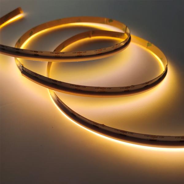 Quality Side Emitting 480LED 8mm COB Neon Led Strip Lights 12v 3000K Flexible For Decorative Lighting for sale