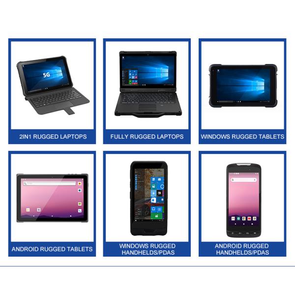 Capacitive Screen 10 inch Industrial Tablet with IP65 Waterproof and Rear 8.0MP Camera