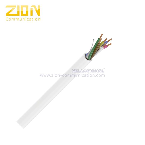 Quality 6 Cores Security Alarm Cable RoHS Compliant PVC Jacket for Intercom System for sale