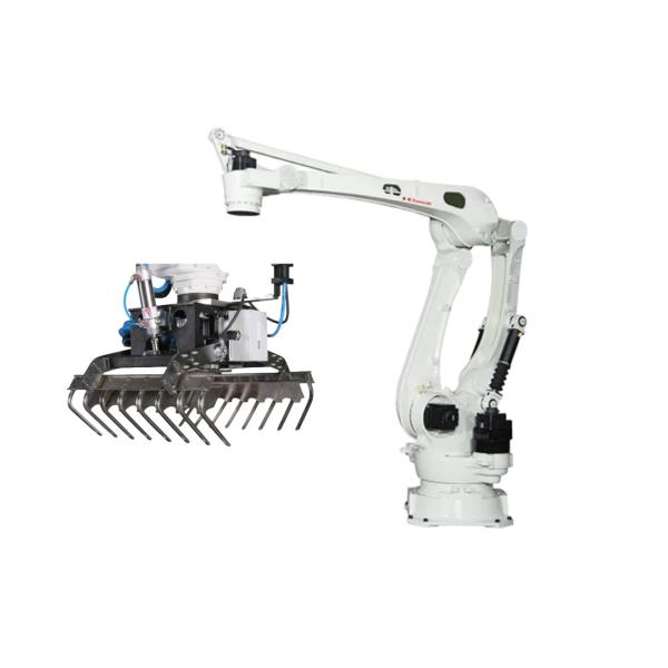 Quality 6 Axis Payload 130 Kg Reach 3255mm Kawasaki CP180L Robot Arm With Gripper For Palletizer for sale