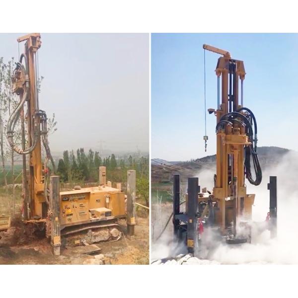 Project Deep Water Pneumatic Drilling Rig 400m