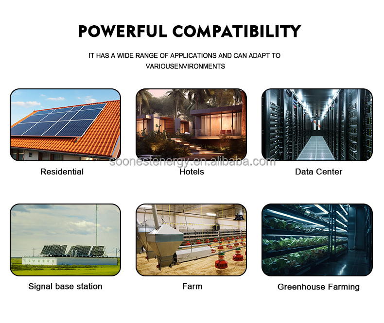 Soonest 10Kwh Home Energy Storage Lithium Battery Rack Mount Solar Battery Cell Lithium Ion Solar Storage Battery Lifepo4