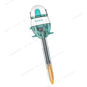 Retractable Blade Tip Disposable Laparoscopic Bladed Trocar