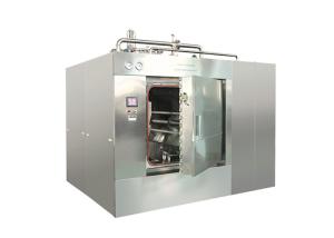 China Hinge Pass Through Door Class b Steam Sterilizer With Touch Screen , PLC And Printer wholesale
