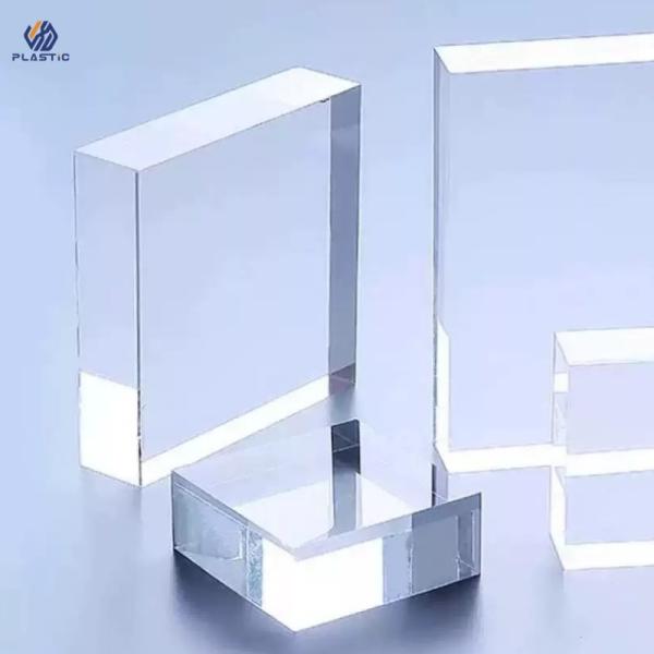 Customized Super Thick Clear Acrylic Sheet 2050*3050mm Size Thickness 1.5mm-300mm