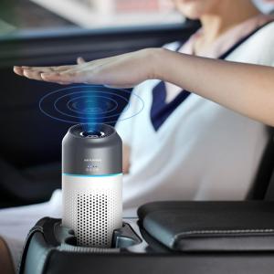 China 3 In 1 Car Air Purifier With HEPA Carbon Filter And Whisper Quiet Fan wholesale