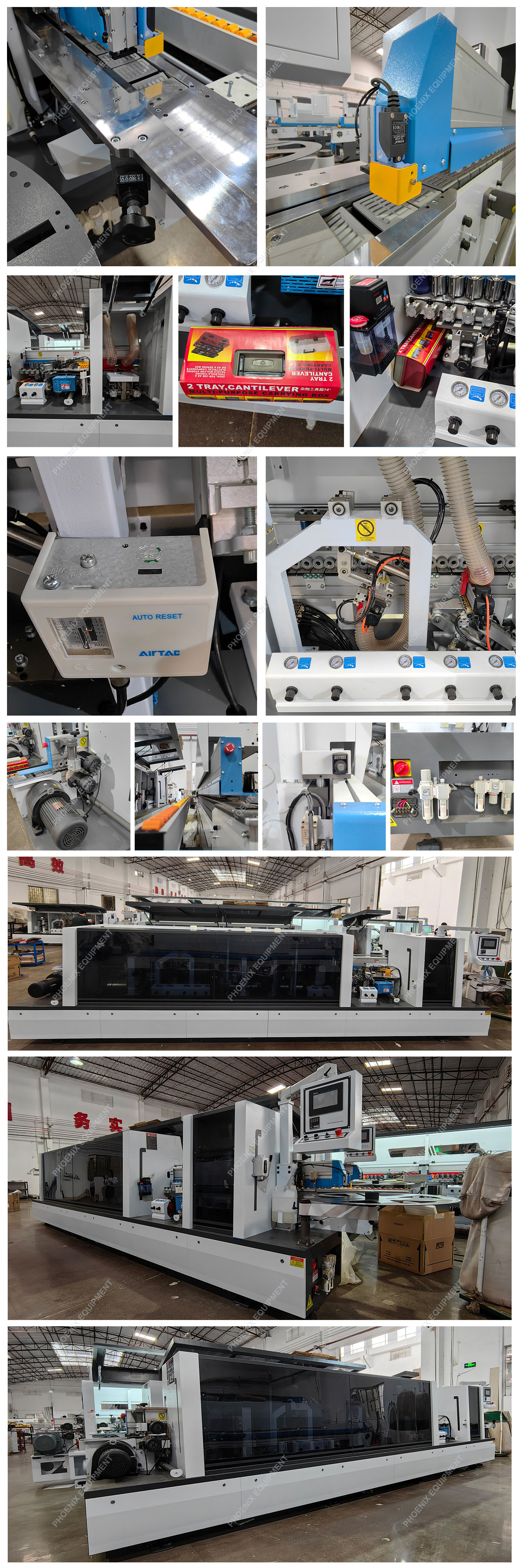 15m/min Panel Feed Speed Automatic High Speed Edge Banding Machine for Laminated Board