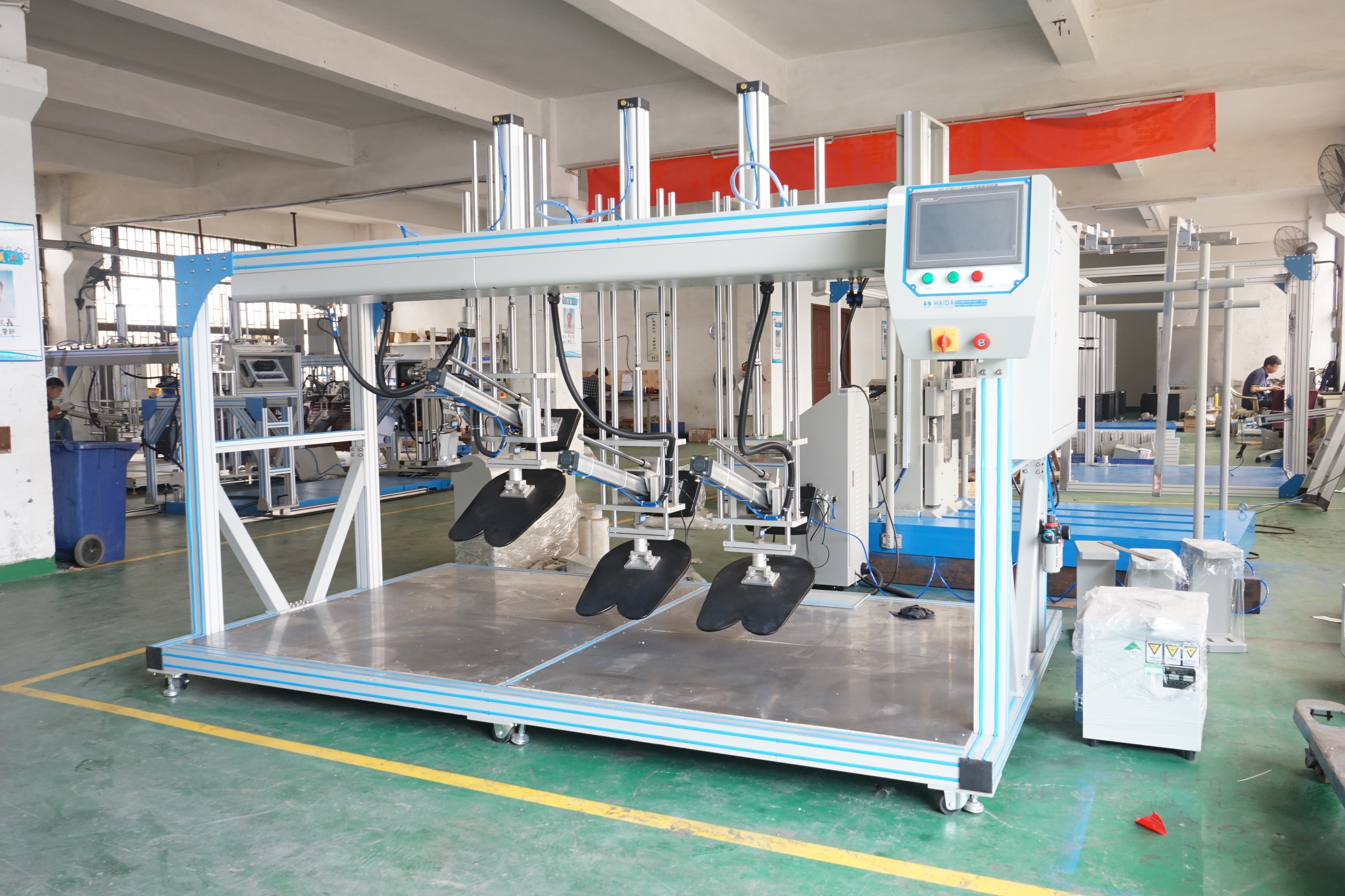 Automatic LCD Touch Screen Furniture Testing Machines for Sofa Durability