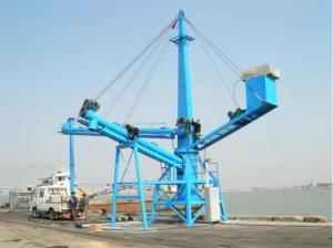 China Stationary Continues Screw Ship Unloader For Unloading Grain wholesale