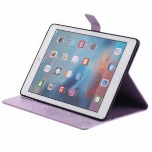 China Luxury PU Leather 9.7-inch Apple iPad Pro 2016 Cases with Tree Embossed Folio Smart Stand Cover wholesale