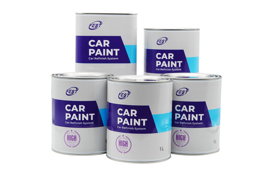 Metallic Red Automotive Paint For Car Automotive Refinish Paint