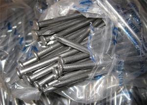 China Standard Size Metal Wire Nails , Anti Polished Galvanized Common Nails wholesale
