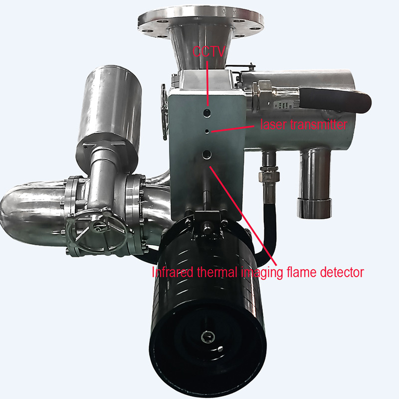 Advanced Automatic Fire Fighting Robot Water Cannon 0.8MPa High Pressure