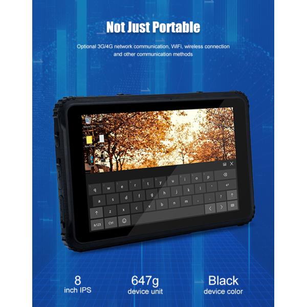Rugged Tablet 8inch 4gb 64gb/128 IP67 Certified Waterproof GPS Win LCD Touch Tablet PC
