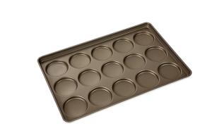 China PFA 0.8mm 600x400x40mm Hamburger Bun Baking Pan wholesale