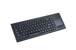 USB PS2 86 Keys Plastic Industrial Keyboard With Ruggedized Touchpad