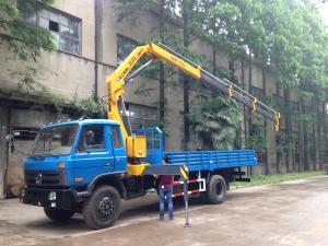 China 6.3t 140kw Truck Mounted Telescopic Crane SQ6.3ZK3Q wholesale