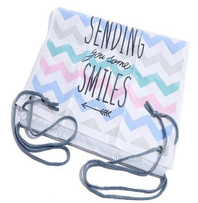 Polyester fabric drawstring bag /advertising pull rope backpack cloth bag /nylon shoulder pocket customization BAGEASE
