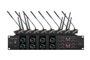 China 8 Channels UHF Wireless Microphone System Professional Sound Quality wholesale