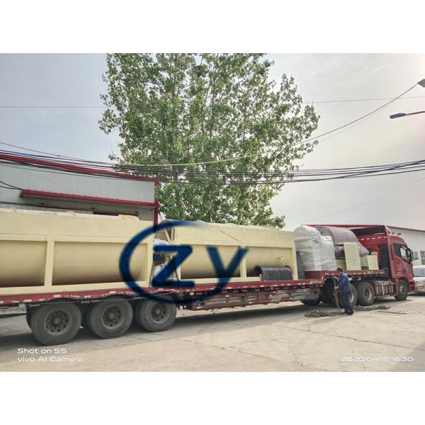 Silver White Tapioca Starch Machine / Dewatering Sieves Multi Functional