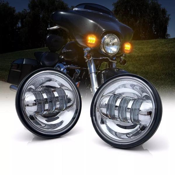 IP67 DC 12V Cree LED Passing Light 4.5 Inch Motorcycle Projector Driving Lamp