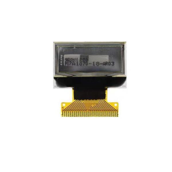 0.83 inch PMOLED display front view