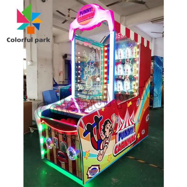 100kg High Income Kid Arcade Machine Lucky Gold Coin Toss Carnival Booth Game