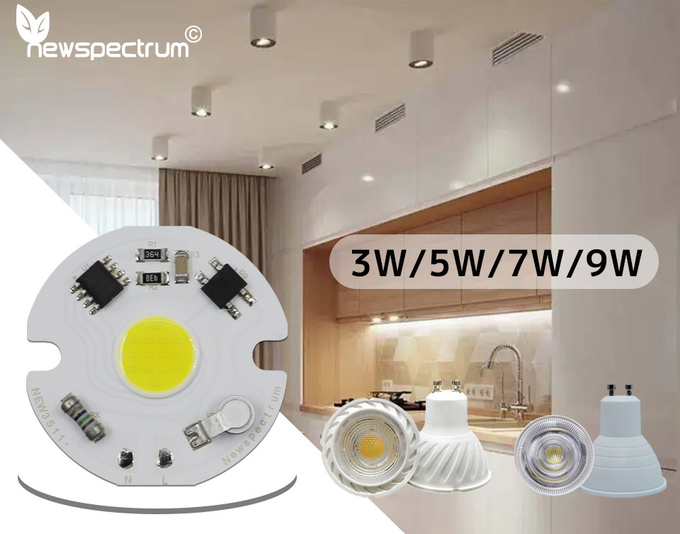 No Flashing Smart LED Module CCT 6000K Energy Saving COB LED Chip