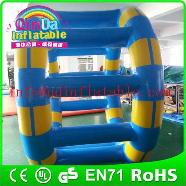 Quality QinDa Inflatable Water Roller Wheel,Water Wheel,Inflatable Water Game for sale
