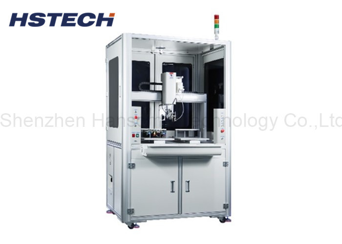 Floor Standing Robotic Soldering Machine Linear Guide Solder Pen Iron Tin Metal Structure