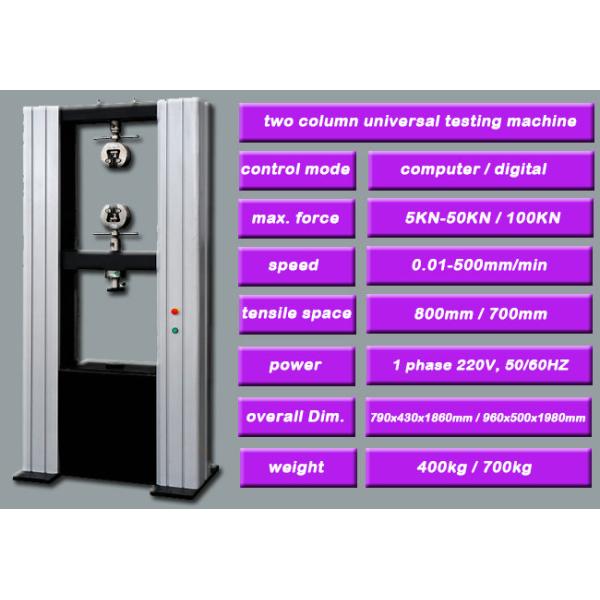 Constant Displacement Pressure Testing Machine , Tear Testing Machine