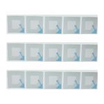 Retail Store EAS 8.2MHz Security RF Soft Label 40 X 40mm Coated Paper Without