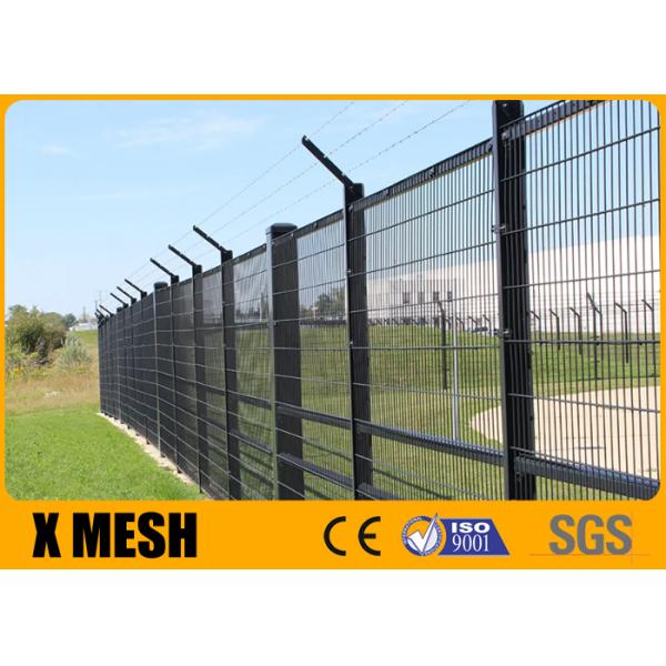 Airport Security Fence 2.5m High 3m Length Rust Resistance Long Using Life