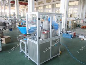 Full Automatic Cap Assembly Machine / Bottle Filling And Capping Machine