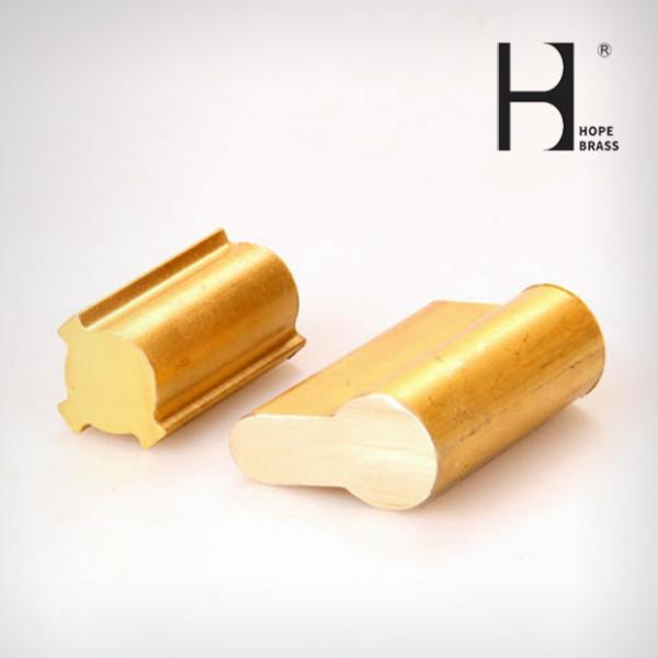 OEM C38500 Brass Extrusions And Profile Sections For Decoration Fitment