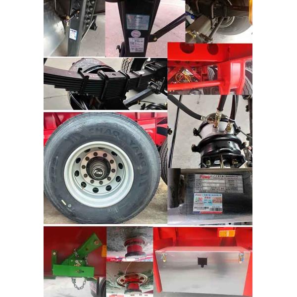 SH800 Fence Semi Trailer 40T 24 Ft Livestock Trailer DOT