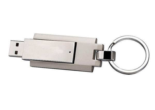 Quality Laser Engraved Logo Metal Usb Flash Drive With Automatical Run Function for sale