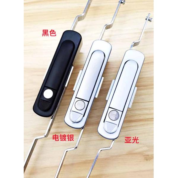 Home / Office Electrical Cabinet Door Lock with Reversible Handing and Black Powder Coated Rod Control