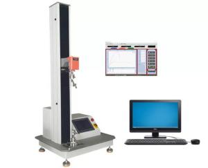 China Computer Software single column tensile testing machine max capacity 5KN Stroke 850mm wholesale