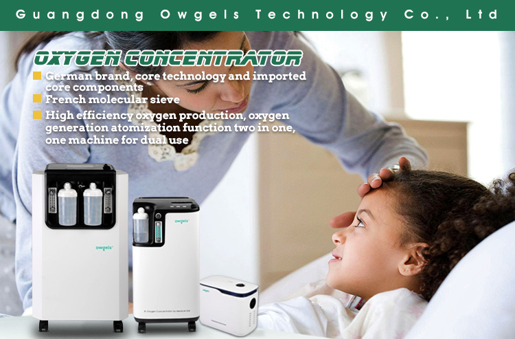 OEM White Home Use Oxygen Concentrator Portable Oxygen Breathing Machine With Atomizing